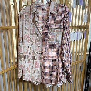 Entro Colorful Patterned Blouse